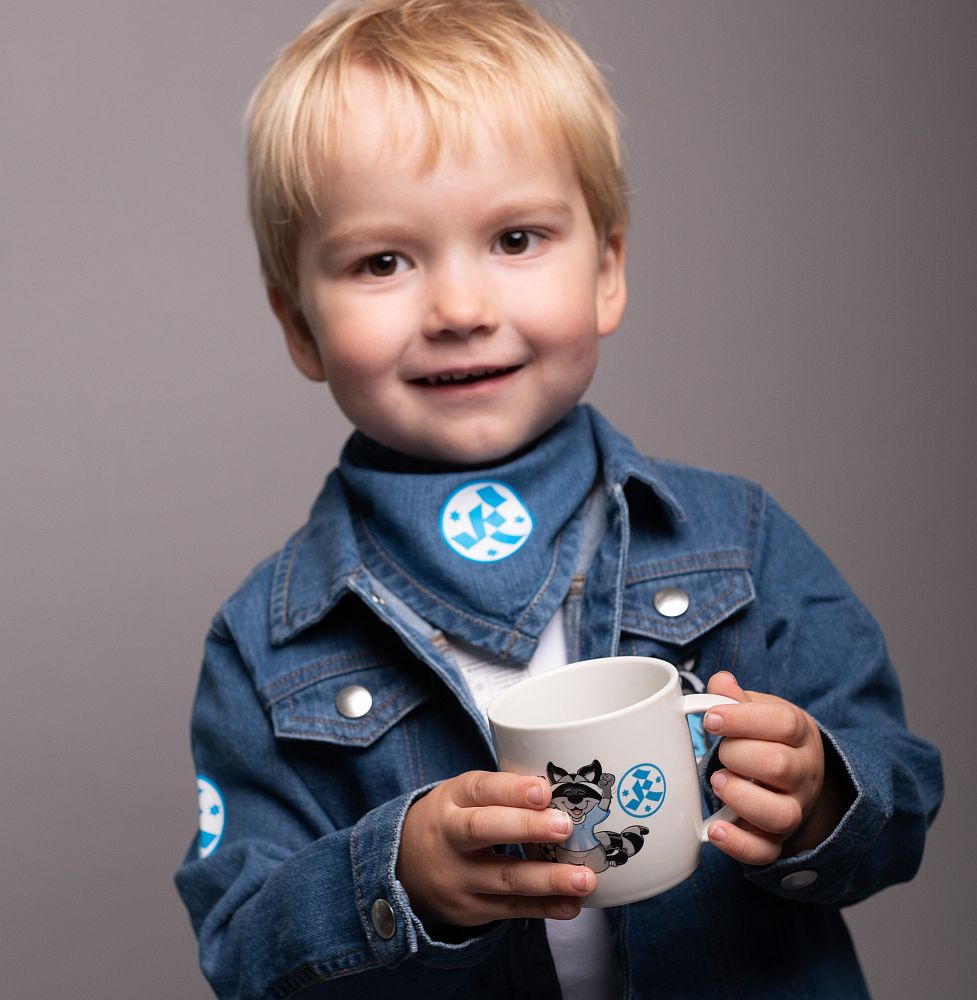 Baby-Halstuch Jeans mit Waldi