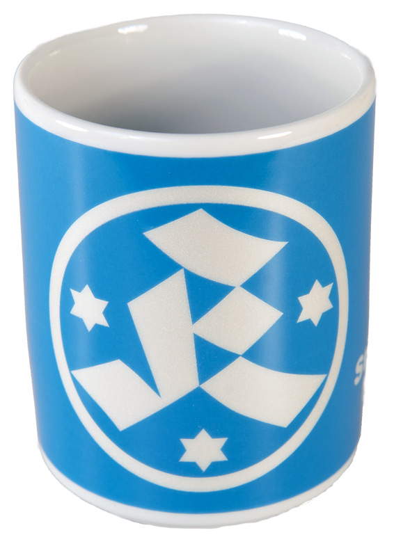 Tasse "Kickers-Logo" blau