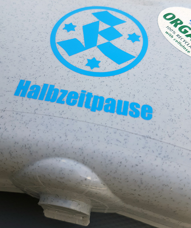 Brotdose / Vesperbox „Halbzeitpause“