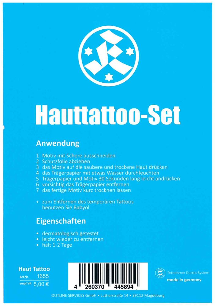 Haut-Tattoo Set