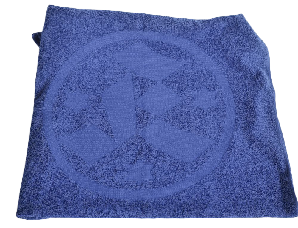 Badetuch „Auf die Blaue!“