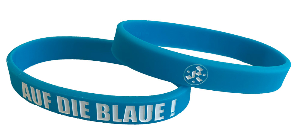 Armband "Auf die Blaue!" Gr. L